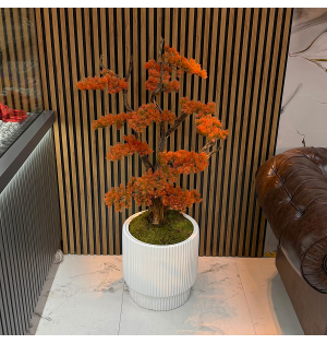 Yapay Bonsai Ağacı – Turuncu